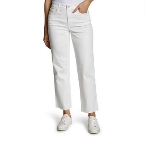 Social Standards by Sanctuary High Rise Crop Straight White Womens Jeans Size 6